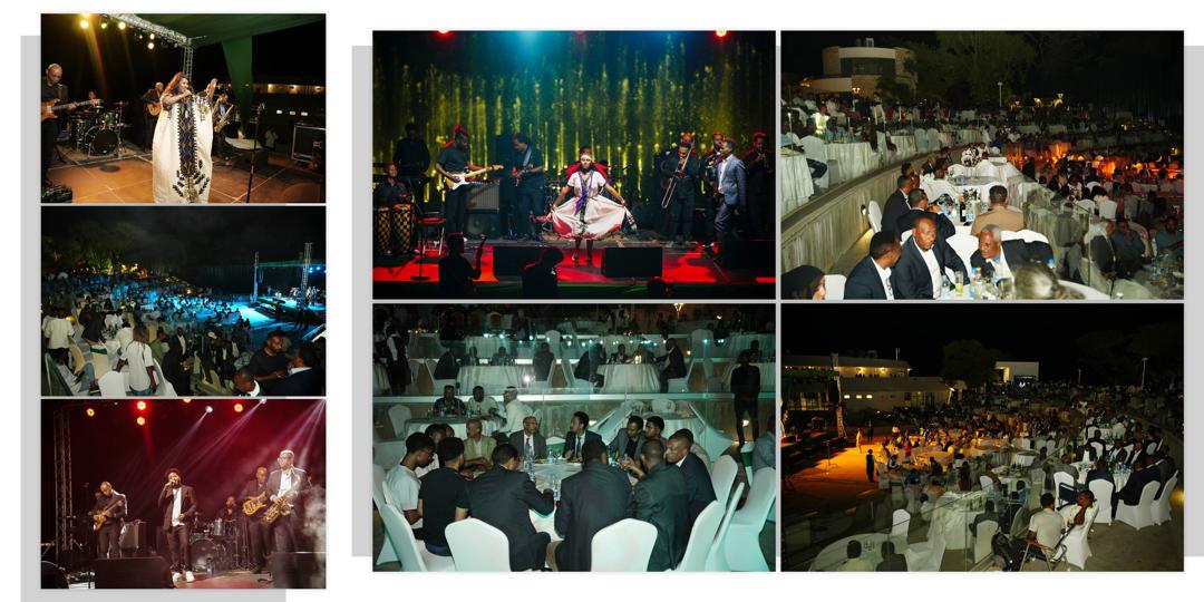 Outdoor gala dinner