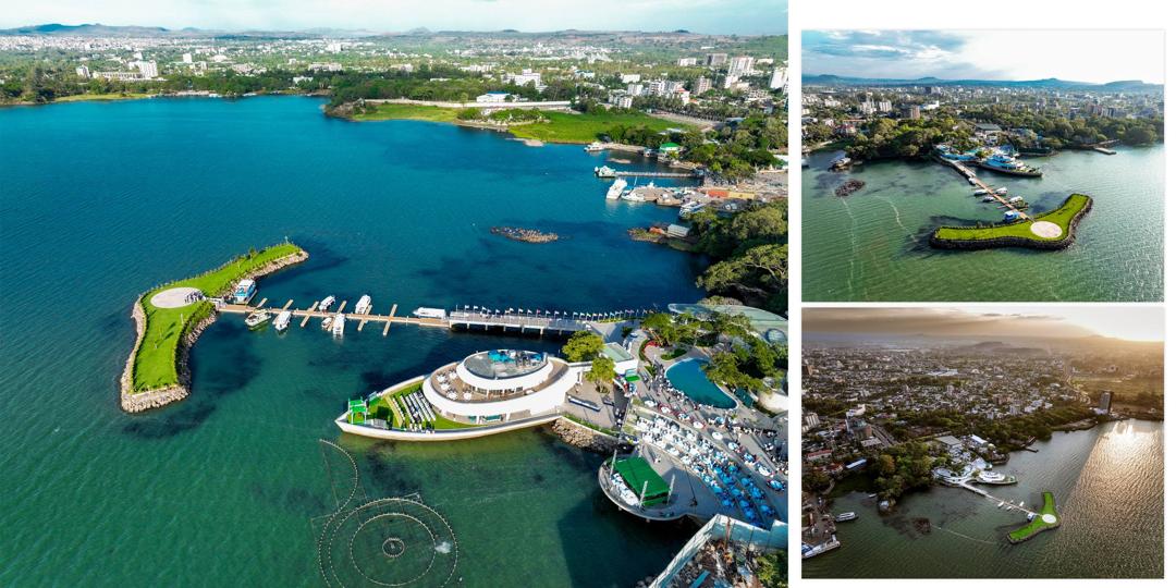 Felege Gihon Resort aerial view